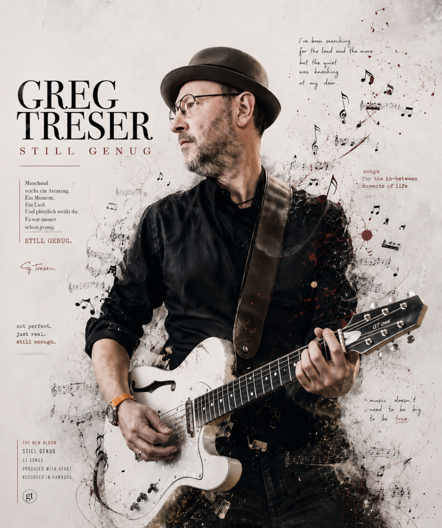 Greg Treser mit GT-one Greg Treser auf dem Weg zu Still genug